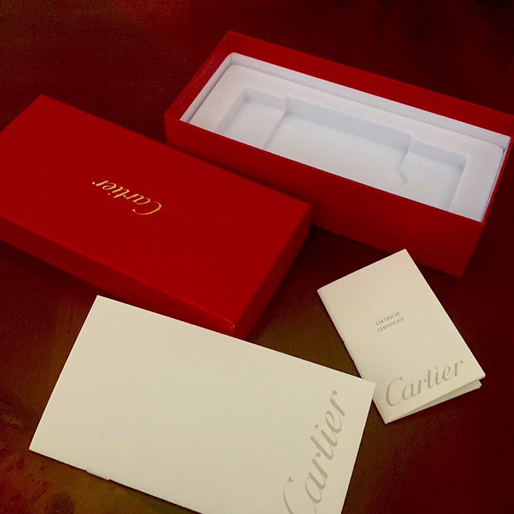 Cartier glasses original box